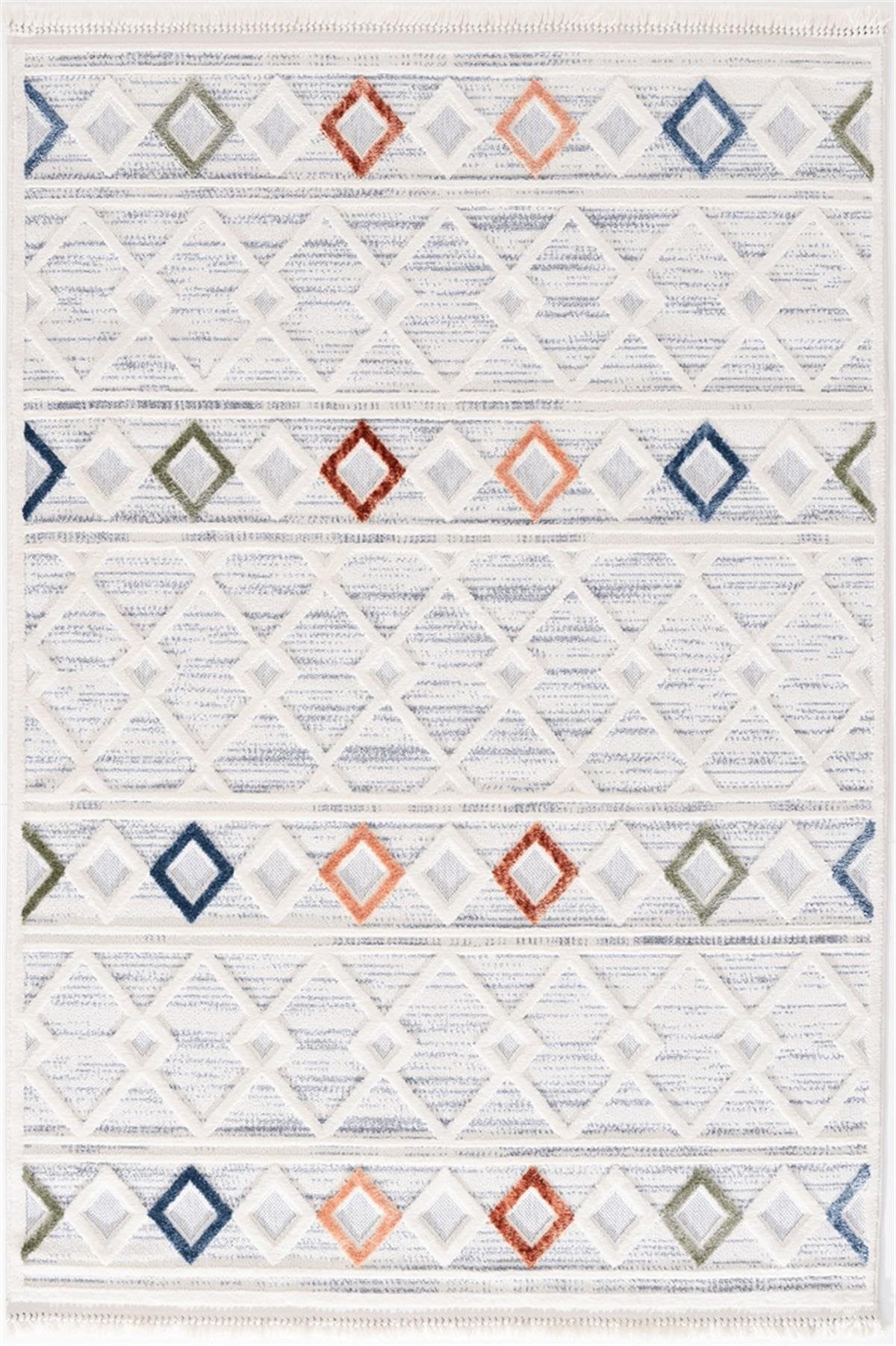 Evdeco Pera 7805 Multi Yumuşak Dokulu Modern Salon Halısı