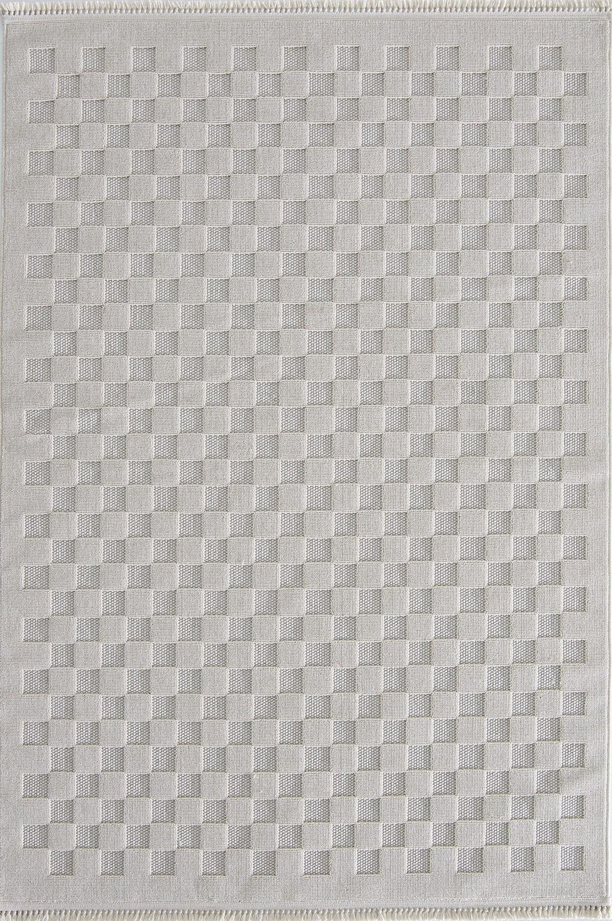 Seka Halı Tina 7514 Krem Yumuşak Tuşeli Kesme Halı