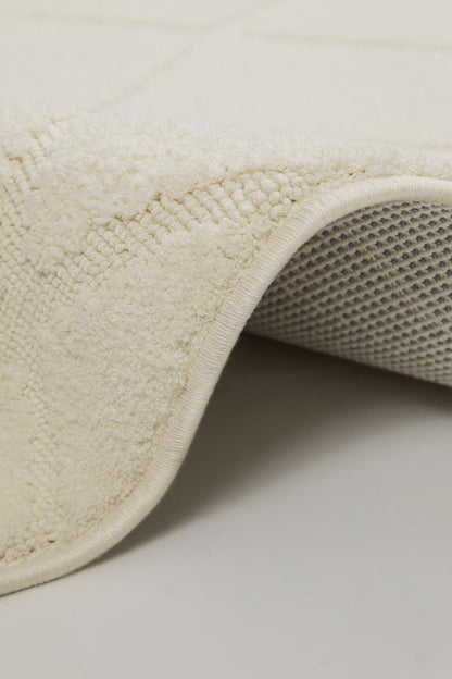 Evdeco Elizya 3109 Krem Modern Kesme Yolluk Halı