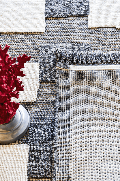 Evdeco Tina 7513 Antrasit Yumuşak Tuşeli Kesme Halı