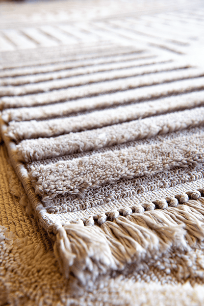 Evdeco Molde 2212 Gri Etnik Desenli Modern Salon Halısı