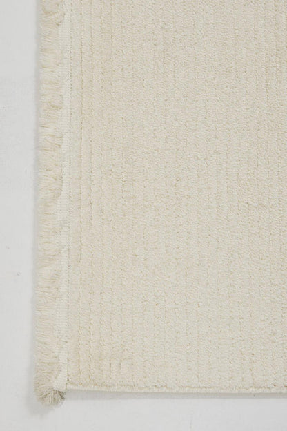 Seka Halı Violet 3601 Krem Yumuşak Dokulu Modern Salon Halısı