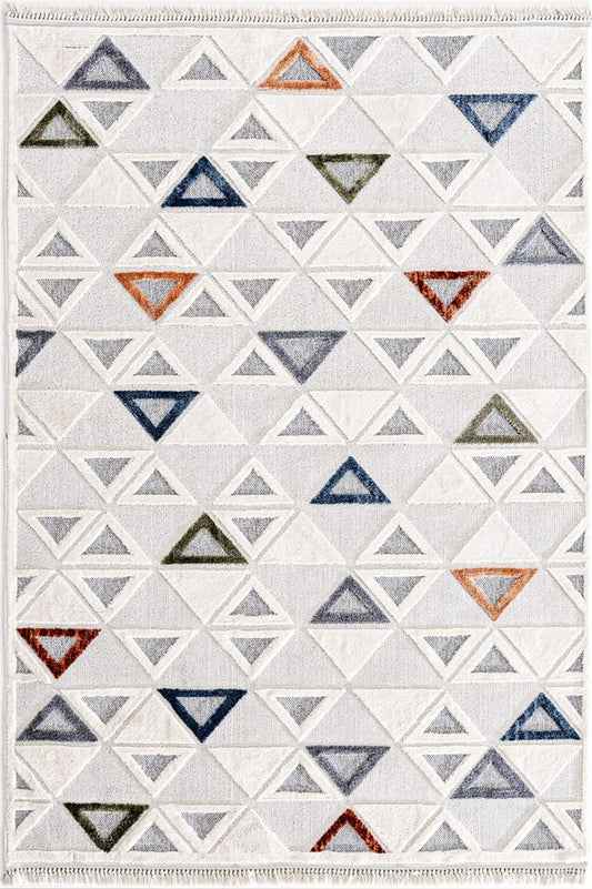 Evdeco Pera 7804 Multi Yumuşak Dokulu Modern Salon Halısı