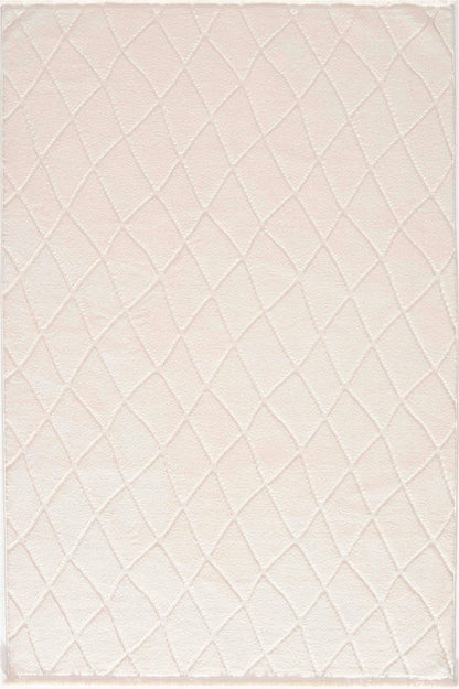Evdeco Elizya 3109 Krem Modern Kesme Yolluk Halı