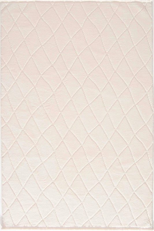 Evdeco Elizya 3109 Krem Modern Kesme Yolluk Halı