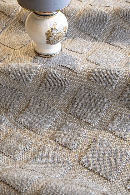 Seka Halı Tina 7508 Antrasit Yumuşak Tuşeli Kesme Halı