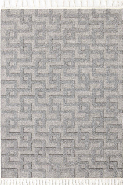 Seka Halı Tina 7509 Gri Yumuşak Tuşeli Kesme Halı