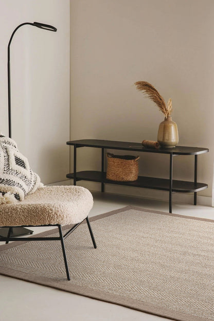 Seka Halı Jutte 03 Krem Doğal Jüt Mutfak Koridor Halısı