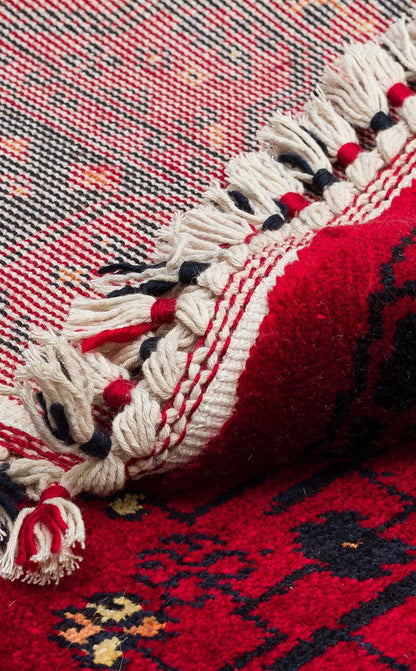SEKA HALI HERAT 05  RED DAİRE ÖZEL TEZGAH HALISI