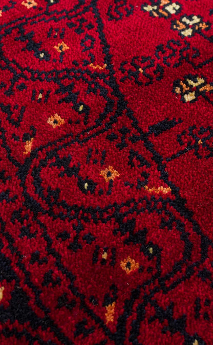 SEKA HALI HERAT 05  RED DAİRE ÖZEL TEZGAH HALISI