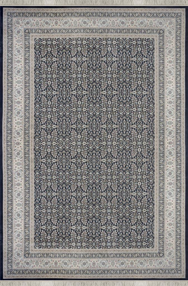 Seka Halı İsfahan Lacivert Bordo - Makine Halısı