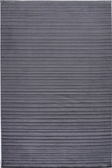 Evdeco Elizya 3104 Antrasit Modern Kesme Yolluk Halı