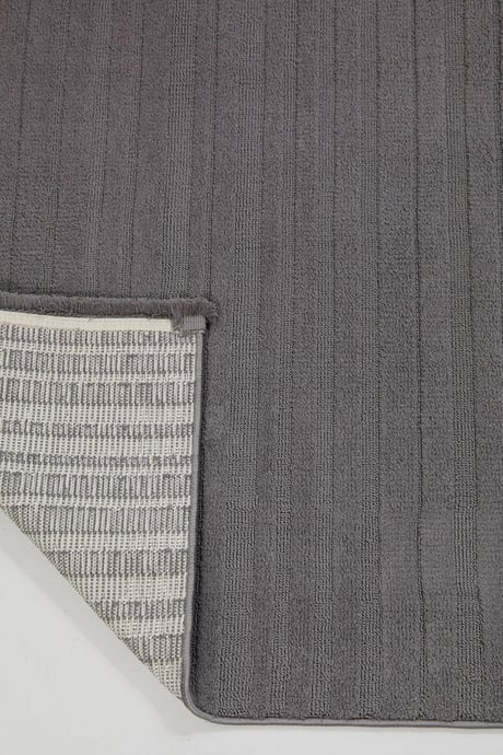 Evdeco Elizya 3104 Antrasit Modern Kesme Yolluk Halı