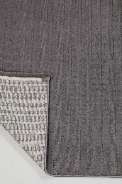 Evdeco Elizya 3104 Antrasit Modern Kesme Yolluk Halı