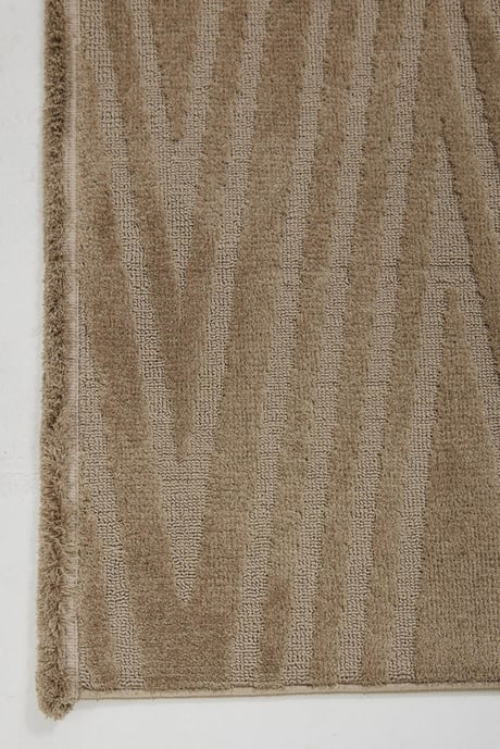 Evdeco Elizya 3106 Vizon Modern Kesme Yolluk Halı