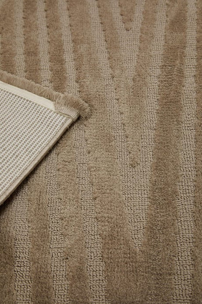 Evdeco Elizya 3106 Vizon Modern Kesme Yolluk Halı