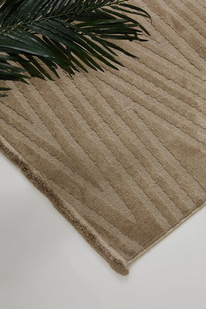 Evdeco Elizya 3106 Vizon Modern Kesme Yolluk Halı