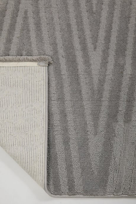 Evdeco Elizya 3107 Gri Modern Kesme Yolluk Halı