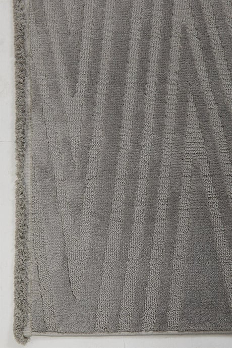 Evdeco Elizya 3107 Gri Modern Kesme Yolluk Halı