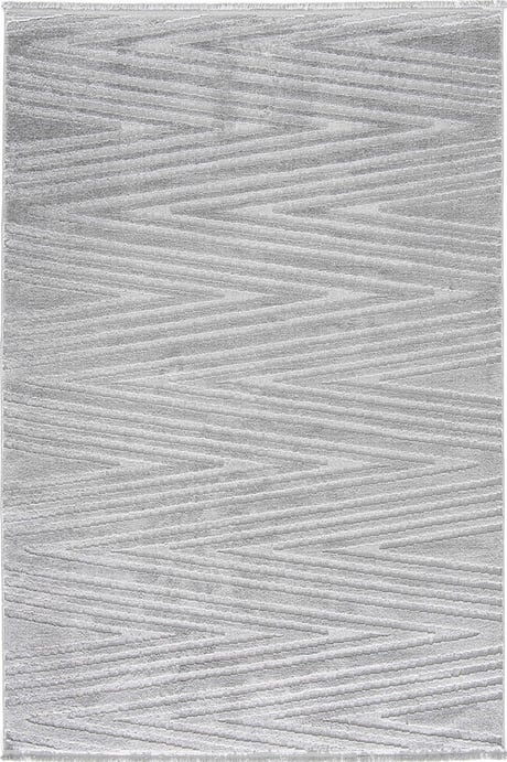 Evdeco Elizya 3107 Gri Modern Kesme Yolluk Halı