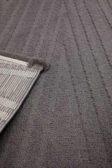 Evdeco Elizya 3108 Antrasit Modern Kesme Yolluk Halı