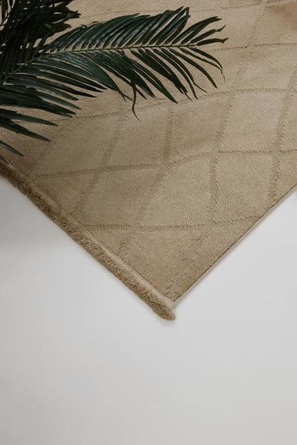 Evdeco Elizya 3110 Vizon Modern Kesme Yolluk Halı