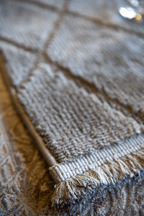 Seka Halı Elizya 3111 Gri Modern Kesme Yolluk Halı