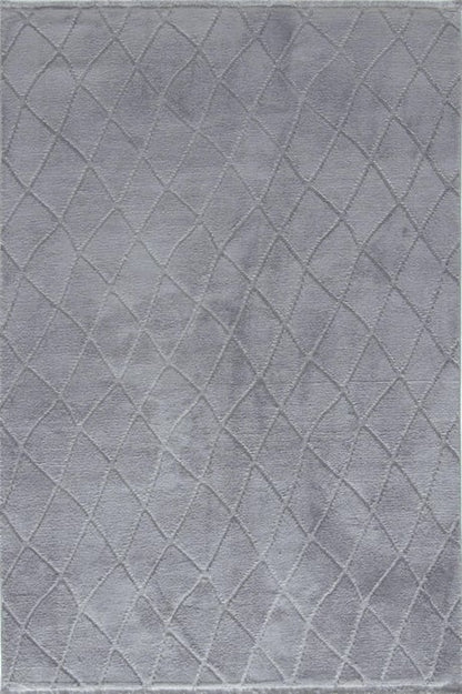 Evdeco Elizya 3111 Gri Modern Kesme Yolluk Halı