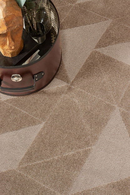 Seka Halı Sidney SD05 Bej Modern İskandinav Peluş Dokulu Halı