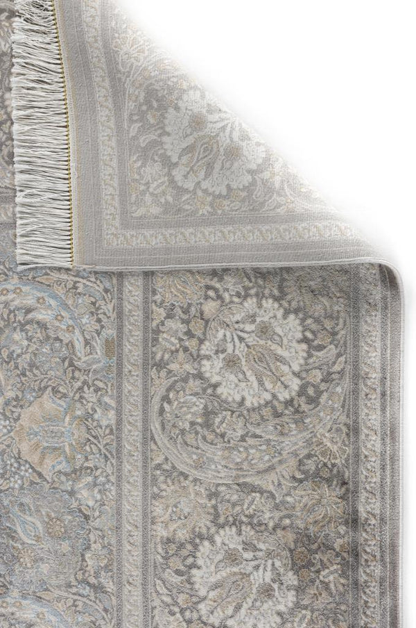 Seka Halı İsfahanGri Krem - Makine Halısı