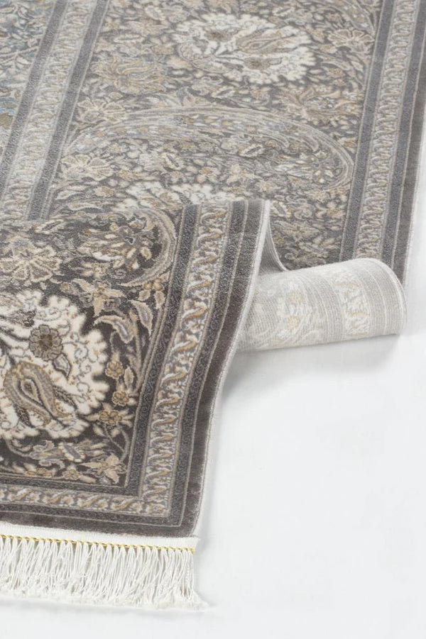 Seka Halı İsfahanGri Krem - Makine Halısı